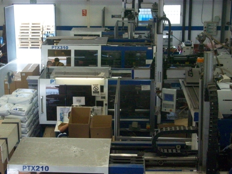 Inyección de plástico