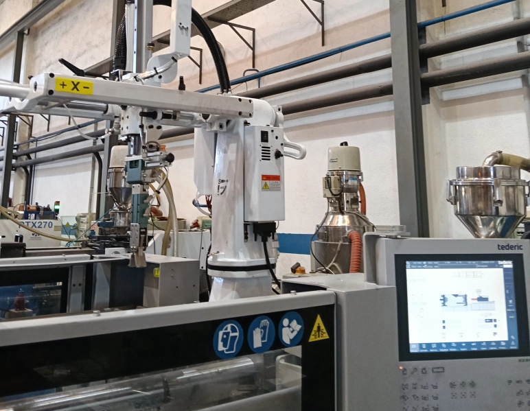 Inyección de plástico